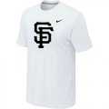 MLB San Francisco Giants Heathered White Nike Blended T-Shirt