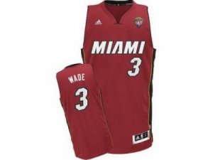 nba Miami Heat #3 Dwyane Wade re2012 Fianls Revolution 30 Swingman