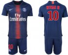 2018-19 Pari Saint-Germain 10 NEYMAR JR Home Soccer Jersey