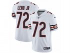 Mens Nike Chicago Bears #72 Charles Leno Vapor Untouchable Limited White NFL Jersey