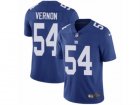Mens Nike New York Giants #54 Olivier Vernon Vapor Untouchable Limited Royal Blue Team Color NFL Jersey