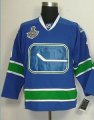 2011 Stanley Cup Vancouver Canucks #10 Johnson blue[3rd]