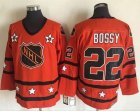 New York Islanders #22 Mike Bossy Orange All Star CCM Throwback Stitched NHL Jersey