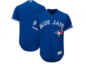 Toronto Blue Jays Blank Blue 2017 Spring Training Flexbase Authentic Collection Stitched Baseball Jersey