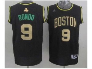 nba boston celtics #9 rondo black