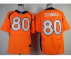 Nike jerseys denver broncos #80 thomas orange[new Elite]