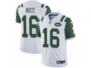 Nike New York Jets #16 Myles White White Vapor Untouchable Limited Player NFL Jersey