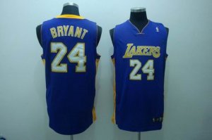 nba los angeles lakers #24 bryant regular purple