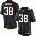 Mens Nike Atlanta Falcons #38 Dashon Goldson Limited Black Alternate NFL Jersey