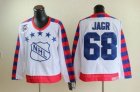 nhl Pittsburgh Penguins #68 Jagr all star 75th Anniversary white CCM