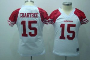 Women San Francisco 49ers #15 crabtree white