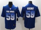 Nike NFC Panthers #59 Luke Kuechly Royal 2019 Pro Bowl Game Jersey