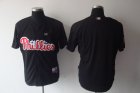 mlb philadelphia phillies blank jerseys black