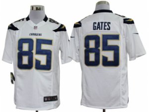 Nike NFL San Diego Chargers #85 Antonio Gates White Game Jerseys