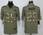 Nike Bills #25 LeSean McCoy Olive Camo Salute To Service Limited Jersey