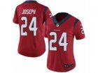 Women Nike Houston Texans #24 Johnathan Joseph Vapor Untouchable Limited Red Alternate NFL Jersey