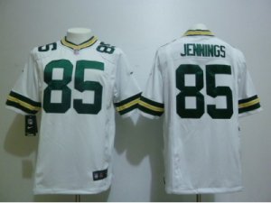 Nike NFL Green Bay Packers #85 Greg Jennings White Game Jerseys