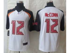 2014 New Nike Tampa Bay Buccaneers #12 McCown White Jerseys(Limited)