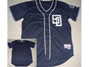 MLB San Diego Padres Blank Blue Jerseys