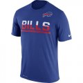 Mens Buffalo Bills Nike Practice Legend Performance T-Shirt Royal