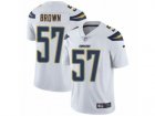Nike Los Angeles Chargers #57 Jatavis Brown Vapor Untouchable Limited White NFL Jersey