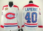 Montreal Canadiens #40 Lapierre 2011 Heritage Classic Jersey Whi