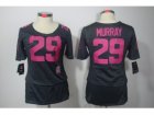 Nike Womens Dallas cowboys #29 DeMarco Murray Dark grey Jerseys(breast Cancer Awareness)