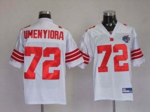 nfl new york giants #72 umenyiora white