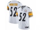 Mens Nike Pittsburgh Steelers #52 Mike Webster Vapor Untouchable Limited White NFL Jersey