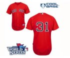 2013 world series mlb jerseys boston red sox #31 jon lester red