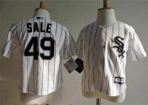 White Sox Chris Sale White Toddler Cool Base Jersey