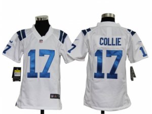 Nike Youth NFL Indianapolis Colts #17 Austin Collie White Jerseys