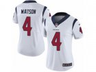 Women Nike Houston Texans #4 Deshaun Watson Vapor Untouchable Limited White NFL Jersey