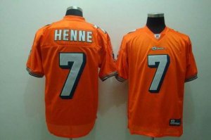 nfl miami dolphins #7 henne orange