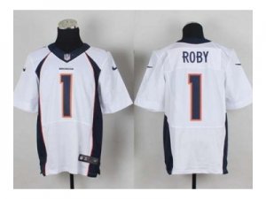 Nike jerseys denver broncos #1 roby white[new Elite]