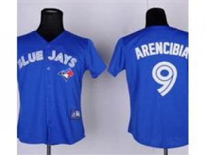 youth Toronto Blue Jays #9 ARENCIBIA Blue 2012 jersey