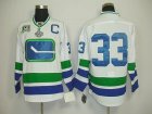 nhl vancouver canucks #33 h.sedin white 3rd[2011 stanley cup]