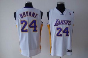 nba los angeles lakers #24 bryant regular white