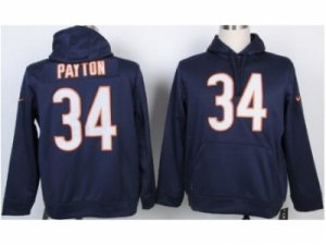 Nike jerseys chicago bears #34 Walter Payton blue[pullover hooded sweatshirt]