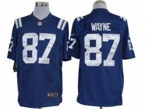 Nike NFL Indianapolis Colts #87 Reggie Wayne Blue Jerseys(Limited)