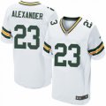 Men Nike Green Bay Packers #23 Jaire Alexander Elite White NFL Jersey