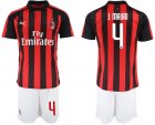 2018-19 AC Milan 4 J. MAURI Home Soccer Jersey