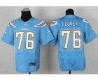 Nike jerseys san diego chargers #76 fluker lt.blue[new Elite]