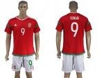 Hungary #9 Szalai Home Soccer Country Jersey