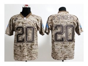 Nike jersey detroit lions #20 b.sanders camo[2013 new Elite][USMC)