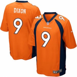 Men\'s Nike Denver Broncos #9 Riley Dixon Game Orange Team Color NFL Jersey