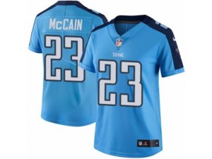 Women Nike Tennessee Titans #23 Brice McCain Elite Light Blue Team Color NFL Jersey