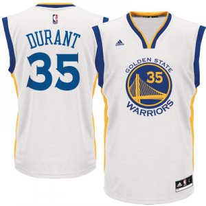 Men Golden State Warriors #35 Kevin Durant adidas White Replica Basketball Cheap Jersey
