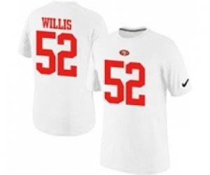 Nike San Francisco 49ers Patrick Willis Pride Name & Number T-Shirt White