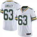 Nike Green Bay Packers #63 Corey Linsley White Mens Stitched NFL Limited Rush Jersey